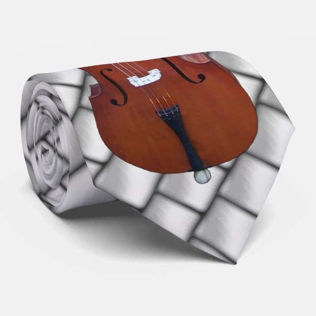 BASS — ON GRAY KRAWATTE (Gerollt)