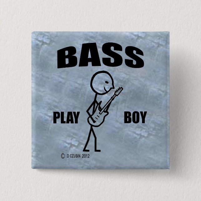 Bass Play Boy Button (Vorderseite)