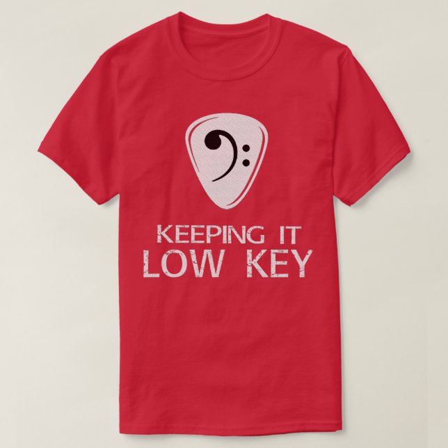 Bass Player 1 behalten T-Shirt (Design vorne)