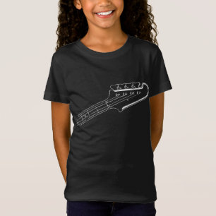 Bass Player Bass Gitarre Musical Design T-Shirt