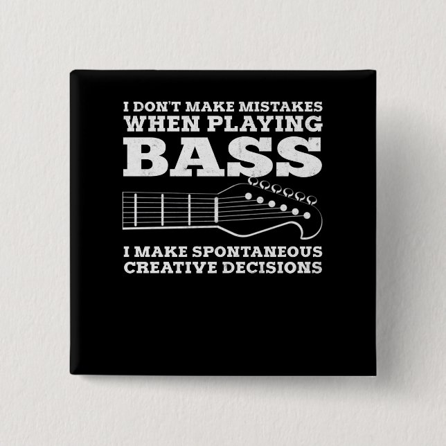 Bass Player Button (Vorderseite)