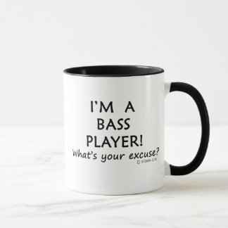 Bass Player Entschuldigung Tasse