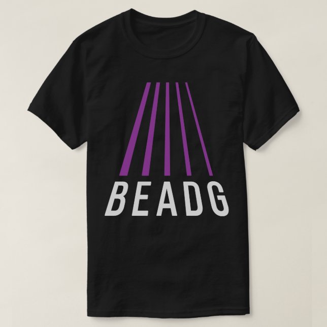 Bass Player Geschenk BEADG 5 String Bass Guitar Pe T-Shirt (Design vorne)