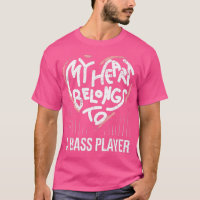 Bass Player Girlfriend Ehefrau Mein Herz gehört zu