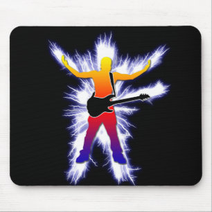 Bass Player Graphic Mousepad