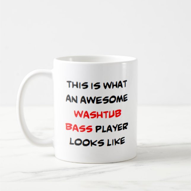 Bass-Player, phantastisch Kaffeetasse (Links)
