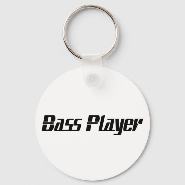 Bass Player Schlüsselanhänger (Vorderseite)