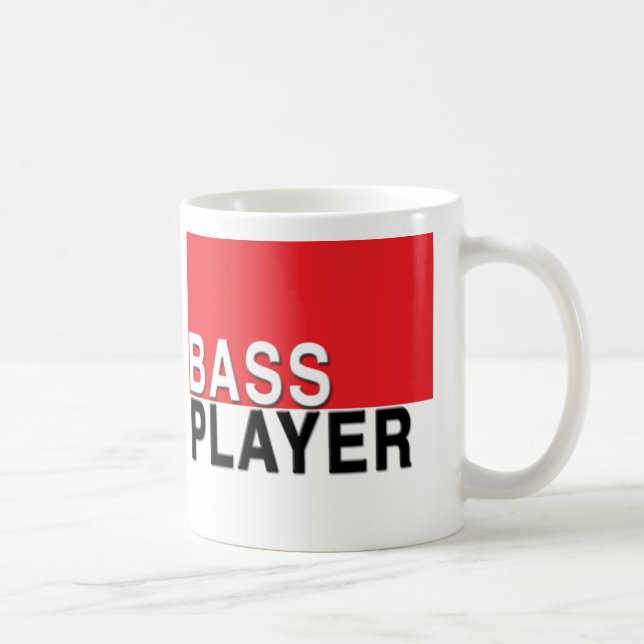 Bass Player-Tasse Tasse (Rechts)