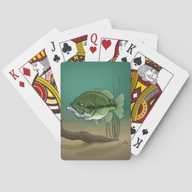 Bass Playing Cards Spielkarten (Rückseite)