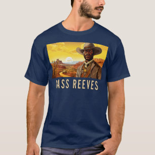 Bass Reeves Der Echte Lone Ranger T-Shirt