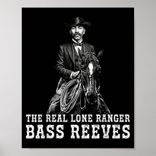 Bass Reeves Der echte Lone Ranger Western Black Se Poster