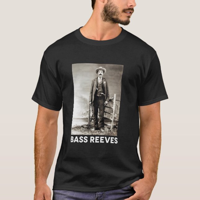 Bass Reeves Long Sleeve T Shirt (Vorderseite)