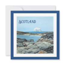 Bass Rock, North Berwick, Scotland Landschaftskuns