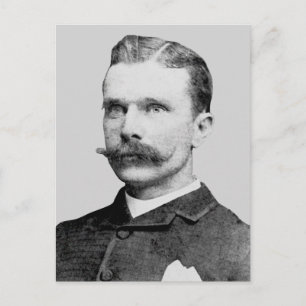 Bass ~ Sam Western Outlaw Train Robber Postkarte