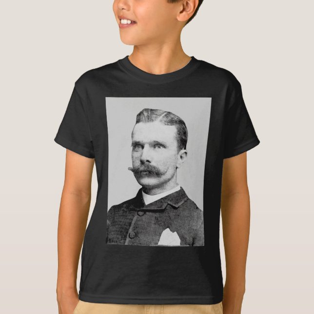 Bass ~ Sam Western Outlaw Train Robber T-Shirt (Vorderseite)