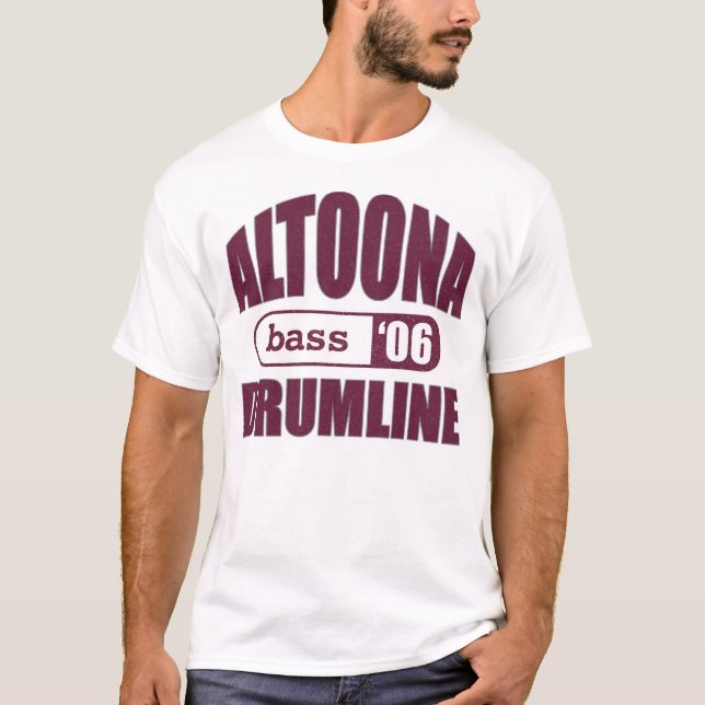 Bass-Shirt Altoonas Drumline T-Shirt (Vorderseite)