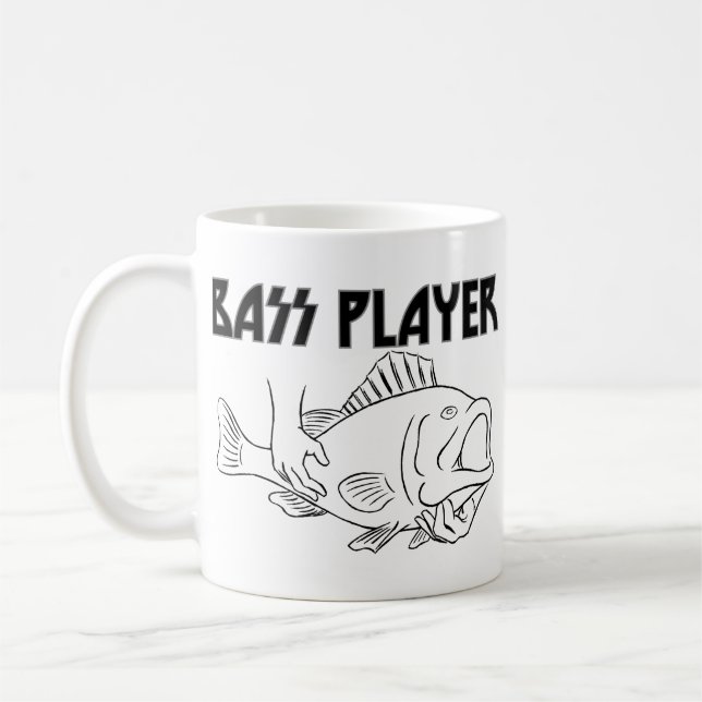 Bass-Spieler Tasse (Links)