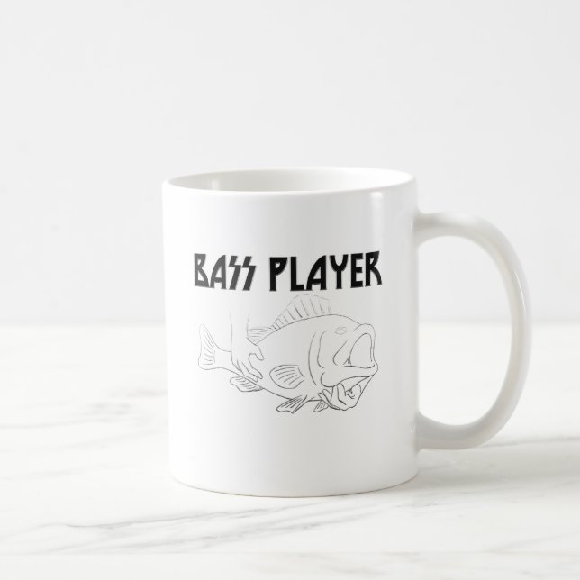 Bass-Spieler Tasse (Rechts)