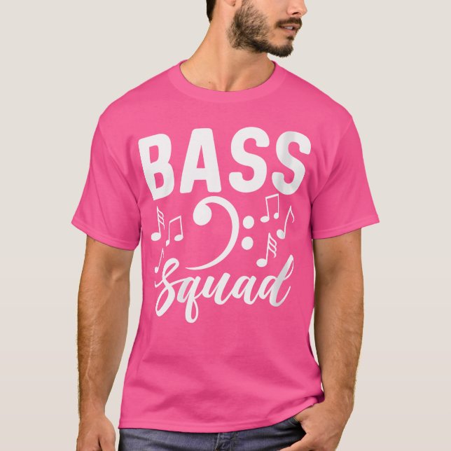 Bass Squad Choir Singtheater Music Oper T-Shirt (Vorderseite)