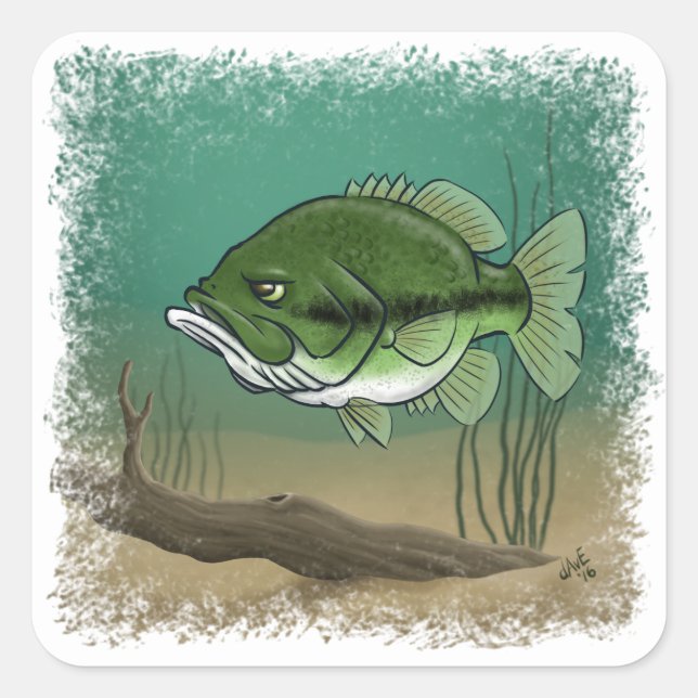 Bass Stickers (Vorderseite)