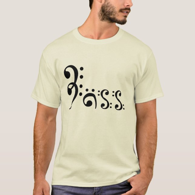 Baß T-Shirt (Vorderseite)