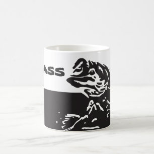Bass-Tasse ~ Klassische weiße Tasse