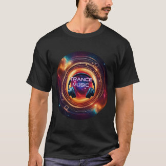 Bass Techno Trance Rave DJ Graphic T-Shirt