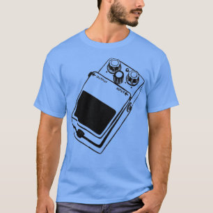 Bass und Gitarre-Effekt-Pedal stompbox übertreiben T-Shirt