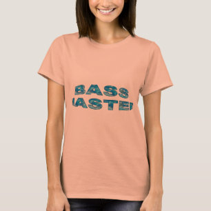 Bass-Vorlagenfischen-Shirts T-Shirt