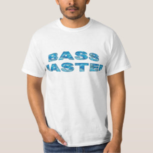 Bass-Vorlagenfischen-Shirts T-Shirt