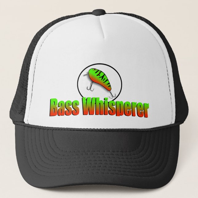 Bass-Whisperer Truckerkappe (Vorderseite)