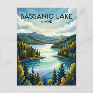 Bassanio-See USA Postkarte