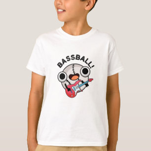 Bassball Funny Baseball Bass Gitarrist Pun T-Shirt