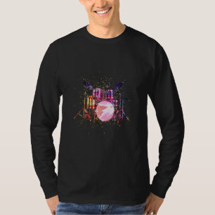 Bassdrum-Set Coole Schlagzeug-Set 30 T-Shirt