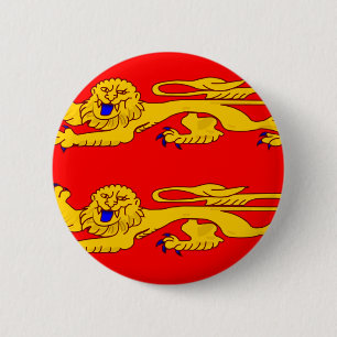 Basse Normandie, Frankreich-Flagge Button