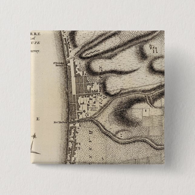 Basse Terre Button (Vorderseite)