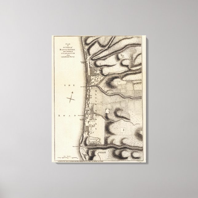 Basse Terre Leinwanddruck (Vorderseite)