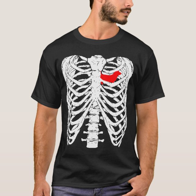 Basset für meine X-Rays T-Shirt (Vorderseite)