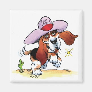 Basset Got Drool? Magnet