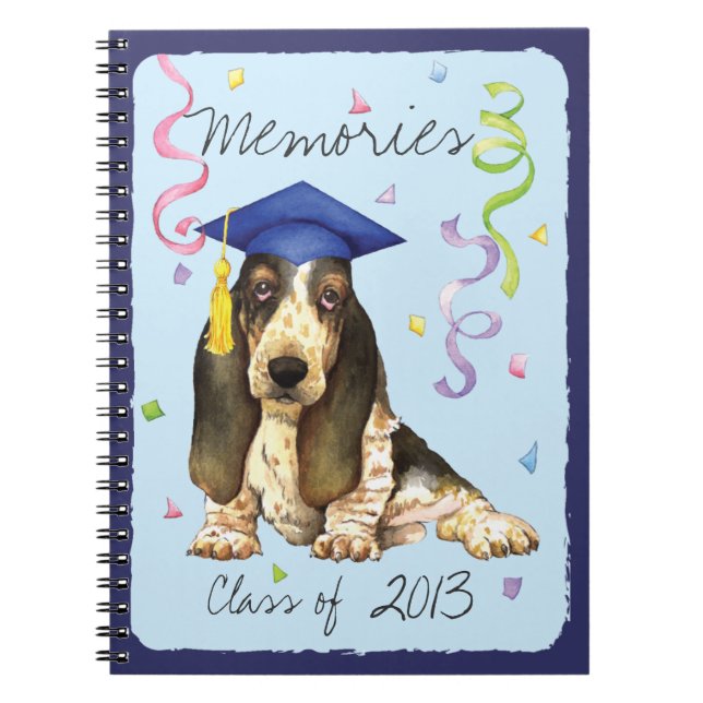 Basset Graduate Notizblock (Vorderseite)