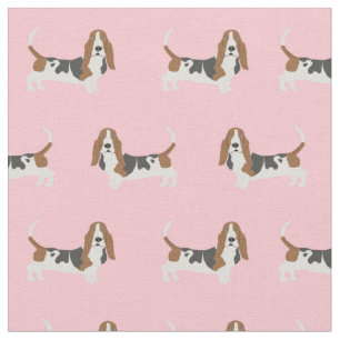Basset Hellrosa Stoff