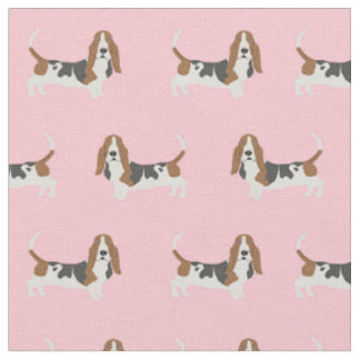 Basset Hellrosa Stoff