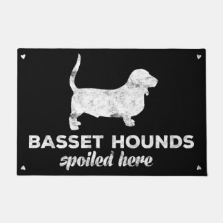Basset hier verdorben fußmatte
