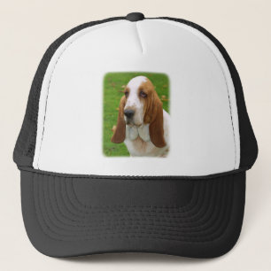 Basset Hound 8K92D-07_2 Truckerkappe