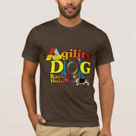 Basset Hound Agility Geschenke T-Shirt