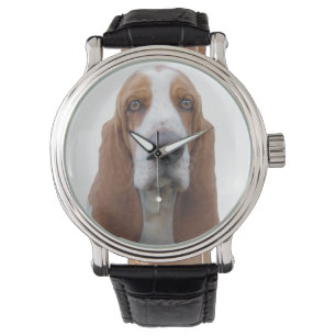 Basset Hound Armbanduhr