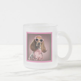 Basset Hound Barbie Tasse