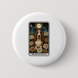 Basset Hound Button