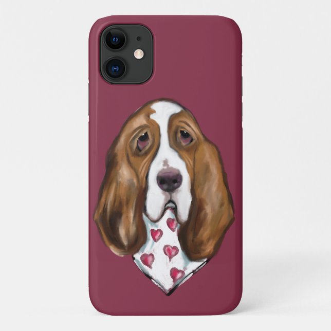 BASSET HOUND Case-Mate iPhone HÜLLE (Rückseite)