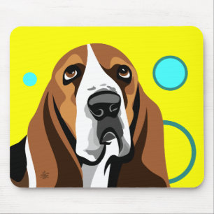 Basset Hound Dog Mousepad